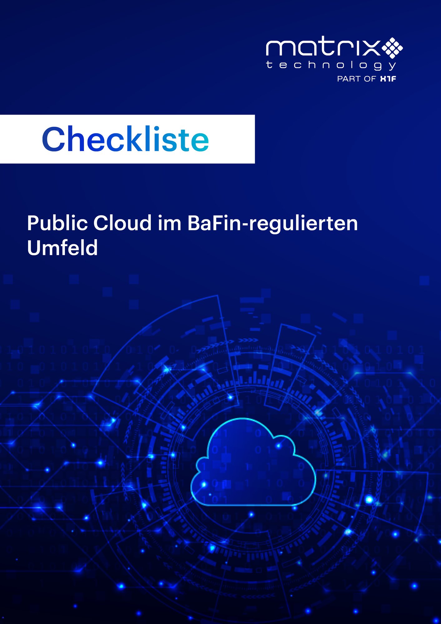 Checkliste Public Cloud im regulierten Umfeld-1